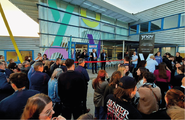 Inauguration de Rouen Ynov Campus