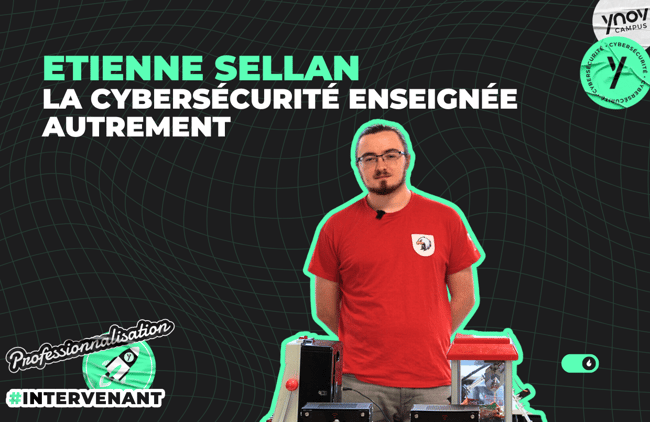 Etienne Sellan - intervenant cyber