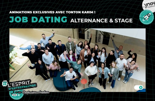 Retour le Job Dating de Montpellier Ynov Campus du 1er avril