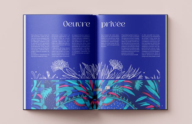 Monographie, l'art de la mise en page