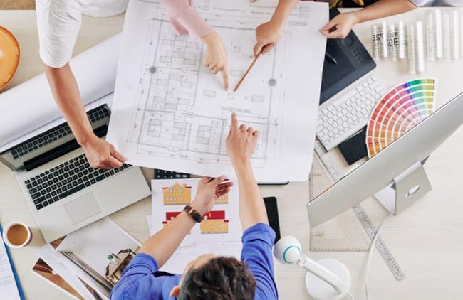 missions d'un architecte commercial