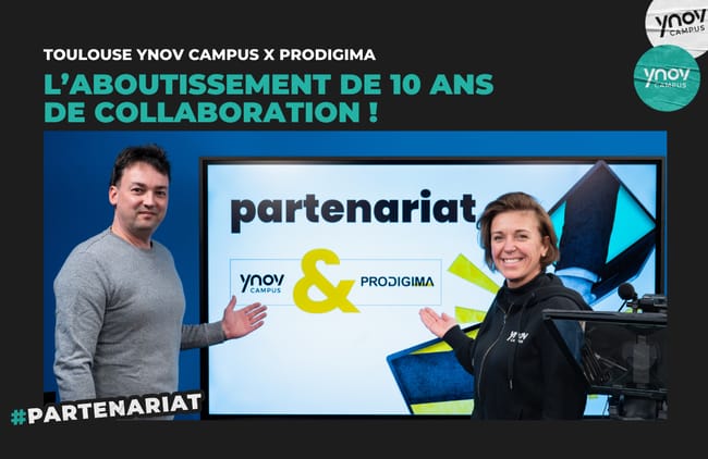 partenariat prodigima Toulouse Ynov Campus