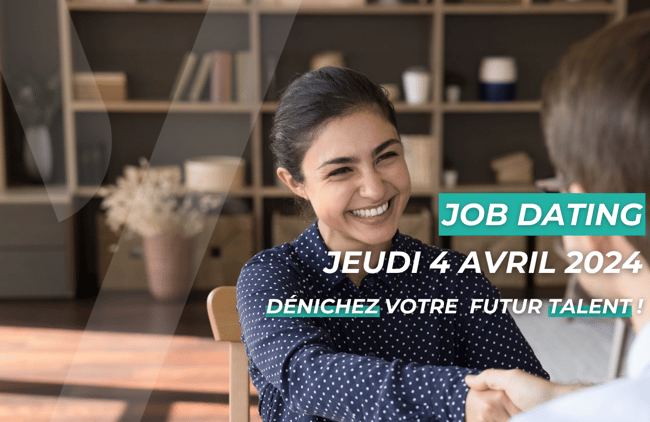 Job Dating - 4 avril 2024 - Préparez le recrutement de vos futurs alternants dès maintenant!