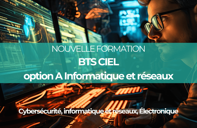 Programme BTS CIEL sur les campus d'Aix-en-Provence et Lyon