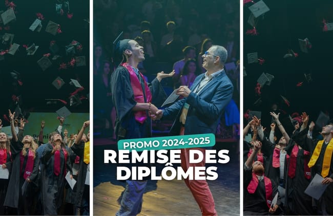 Lyon Ynov Campus a célébré ce merveilleux moment au Cirque Imagine.