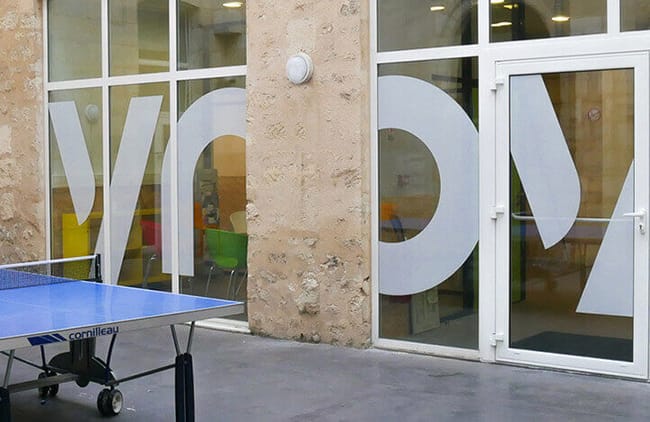 Le campus d'Ynov &agrave; Bordeaux