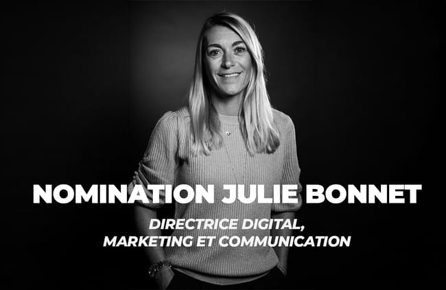 Nomination Julie Bonnet
