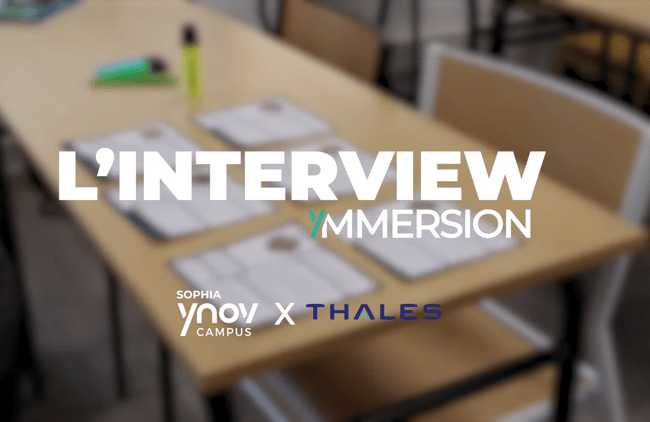 Intervention de THALES chez SOPHIA YNOV CAMPUS !