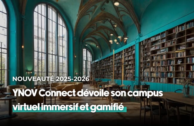 YNOV Connect dévoile son campus virtuel immersif et gamifié