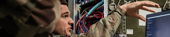 Bannière Formation Armée de terre