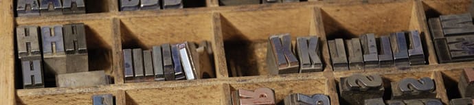 Métier de Typographe