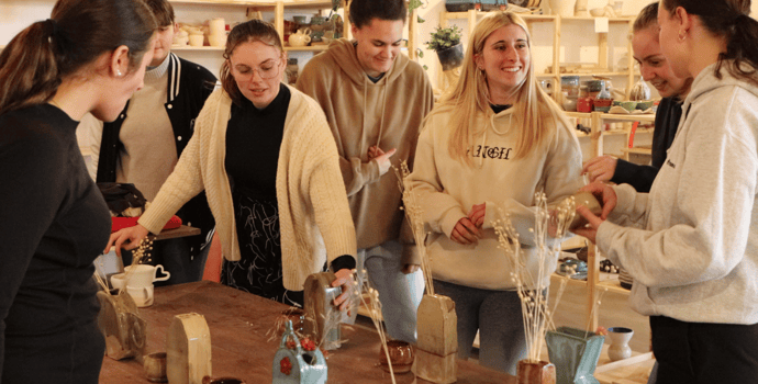 Étudiants Ynov moment convivial
