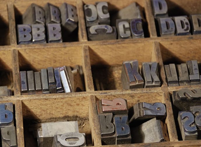 Métier de Typographe