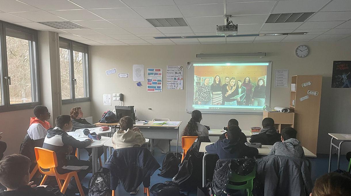 Val d'Europe Ynov Campus s'unit au mouvement ElleStime